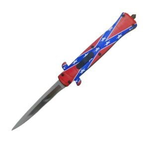 Stiletto-Springmesser Flaggen-Design