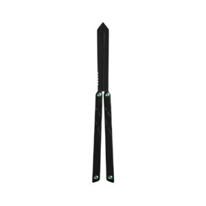 Swordfish training knife butterfly folding knife swing knife practice unsharpened 7 series butterfly knife